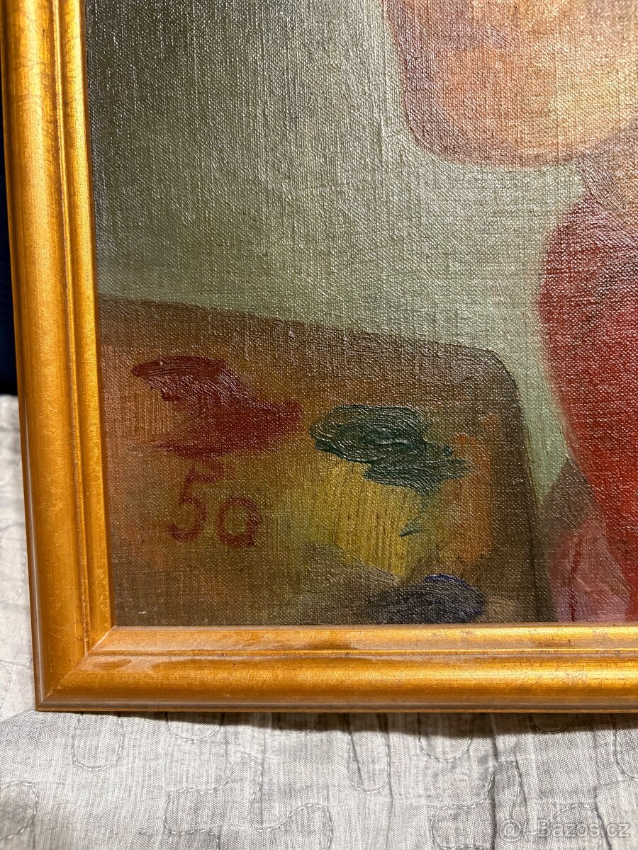 Olejomalba - realistický portrét - 5