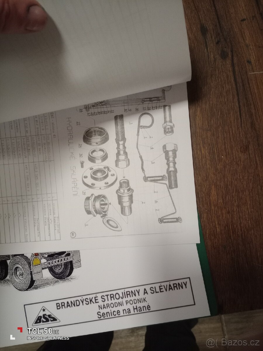 Katalog náhradních dílů přívěs BSS typ P53S. - 5