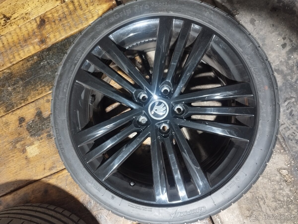 ALU kola Škoda Trinity R18 - 5