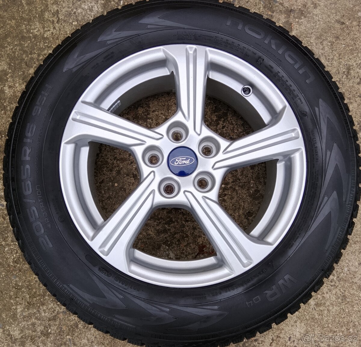 Zimní alu disky originální Ford Puma 5x108 R16 - 5