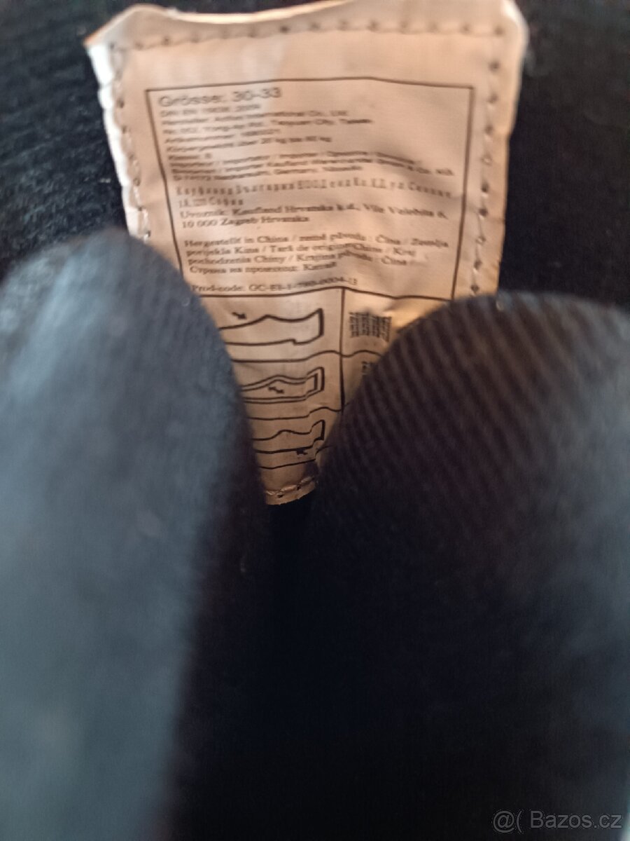 Dětské chlapecké brusle na led rostoucí velikost 30-33 - 5