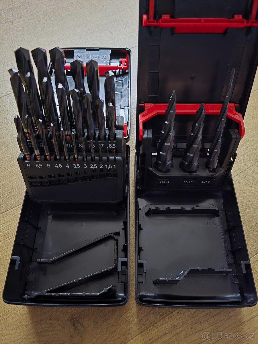 Wurth sadá vrtákov HARD stupňove vrtáky zahlbniki nové - 5