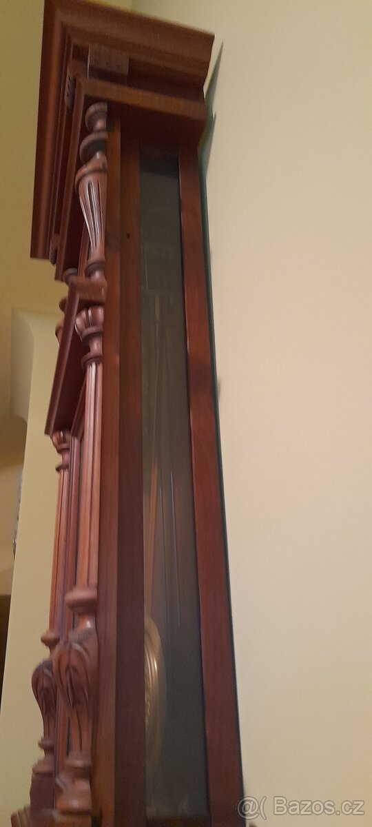 Nástěnné hodiny pendlovky trojzávažové čtvrťové - 5