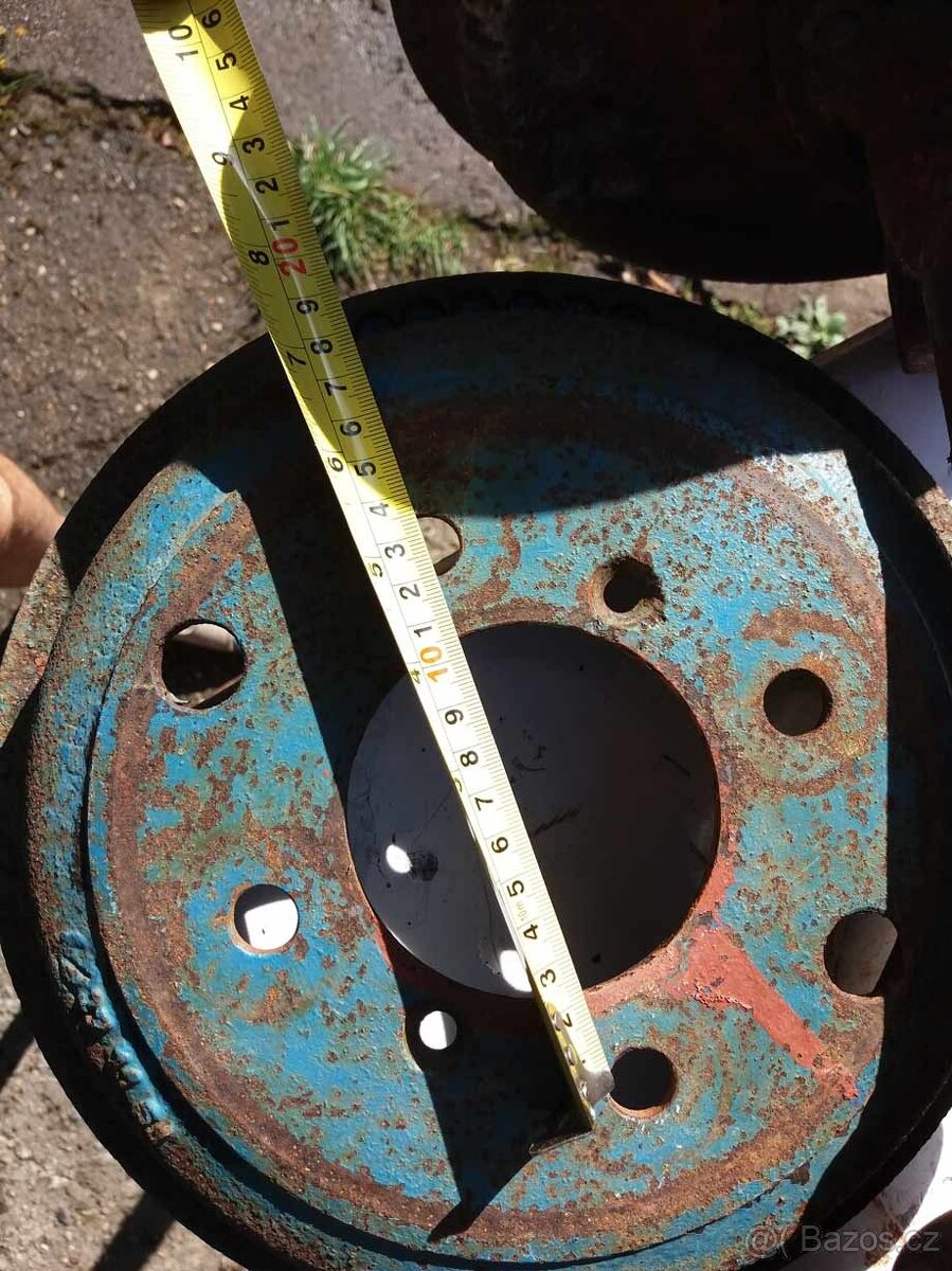 Zadní náprava na zahradní malotraktor - 5