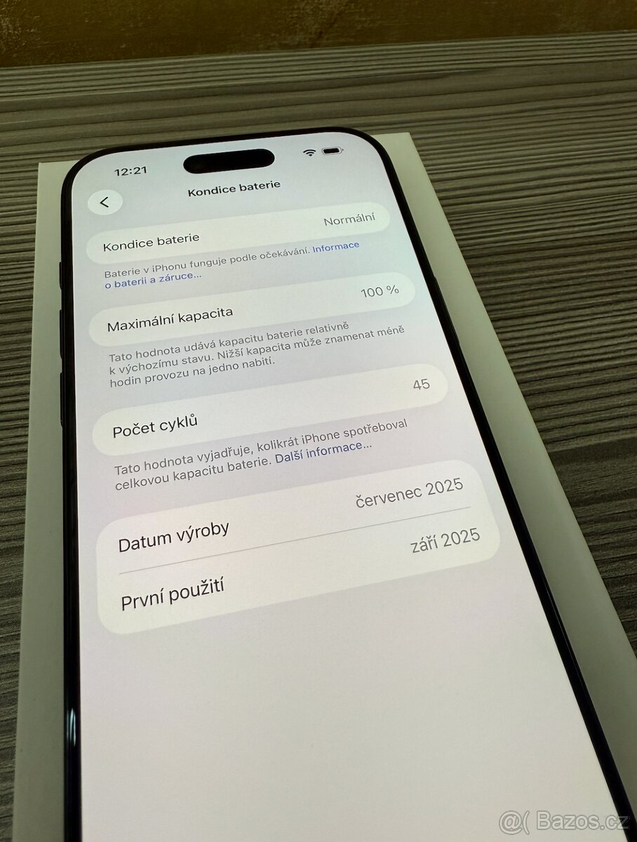 Apple iPhone Air 256GB černý, pouze vyzkoušený, záruka - 5