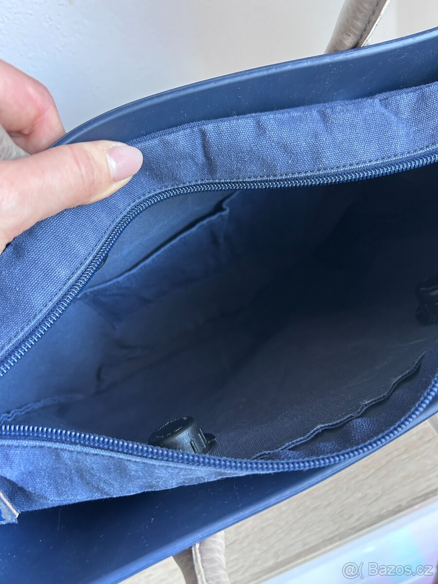Obag mini blue navy beige - 5