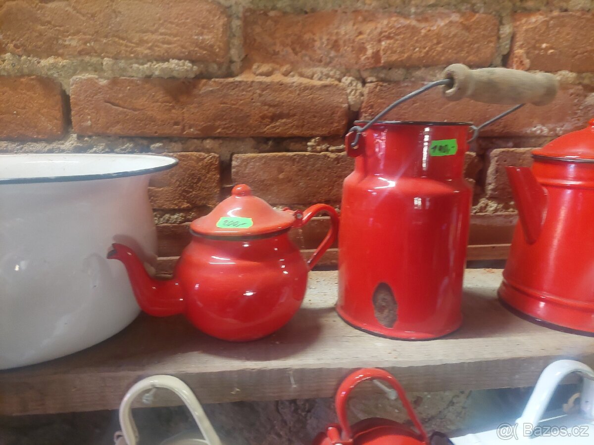 Stare Plechové NÁDOBÍ - 5