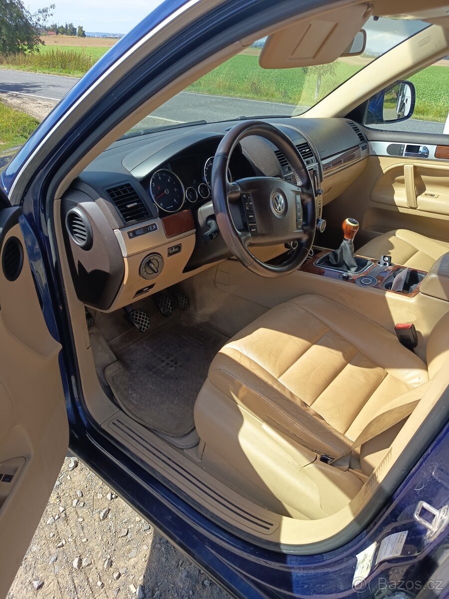 VW Touareg 3.0 V6 tdi BKS 165kW 2007 manuál na pružinách