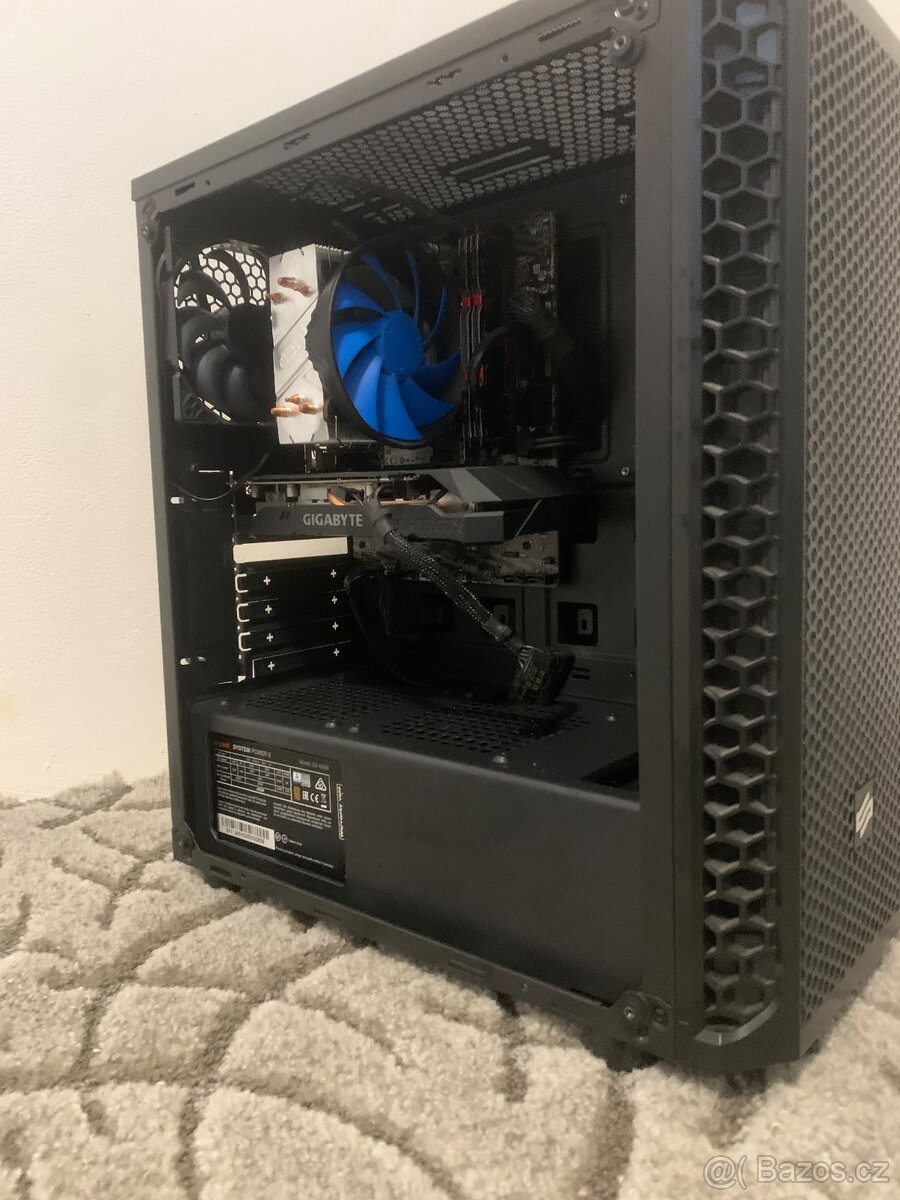 Herní Pc + monitor | GTX 1650, 16Gb RAM, HDD + SSD - 5