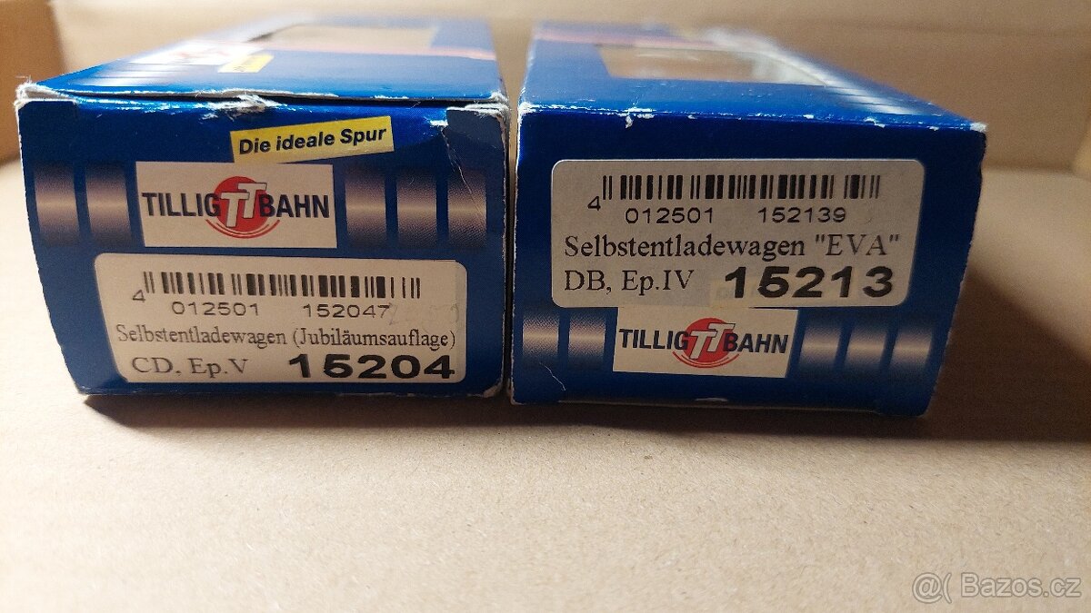 TT nákladní samovýsypné vozy Tillig s orig.obalem. - 5