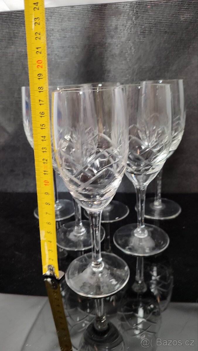 Broušené sektovky Bohemia - 5