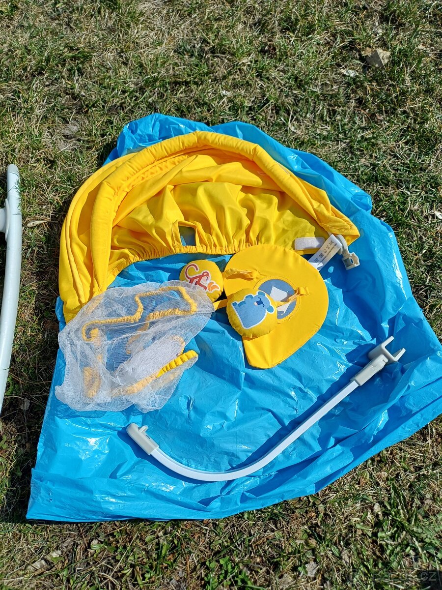 Lehátko Kinderkraft 5v1 Nola Forest Yellow - 5