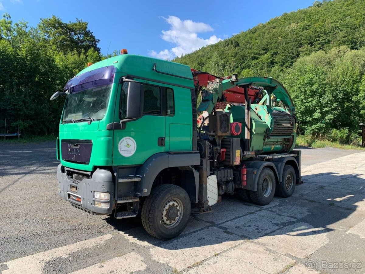 Štěpkovač MAN - JENZ 6x4 /8148/ - 5