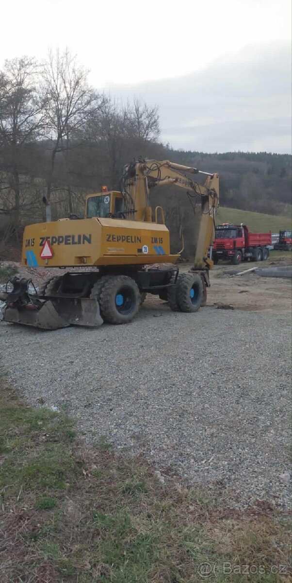 Kolový bagr Zm 15 - 5