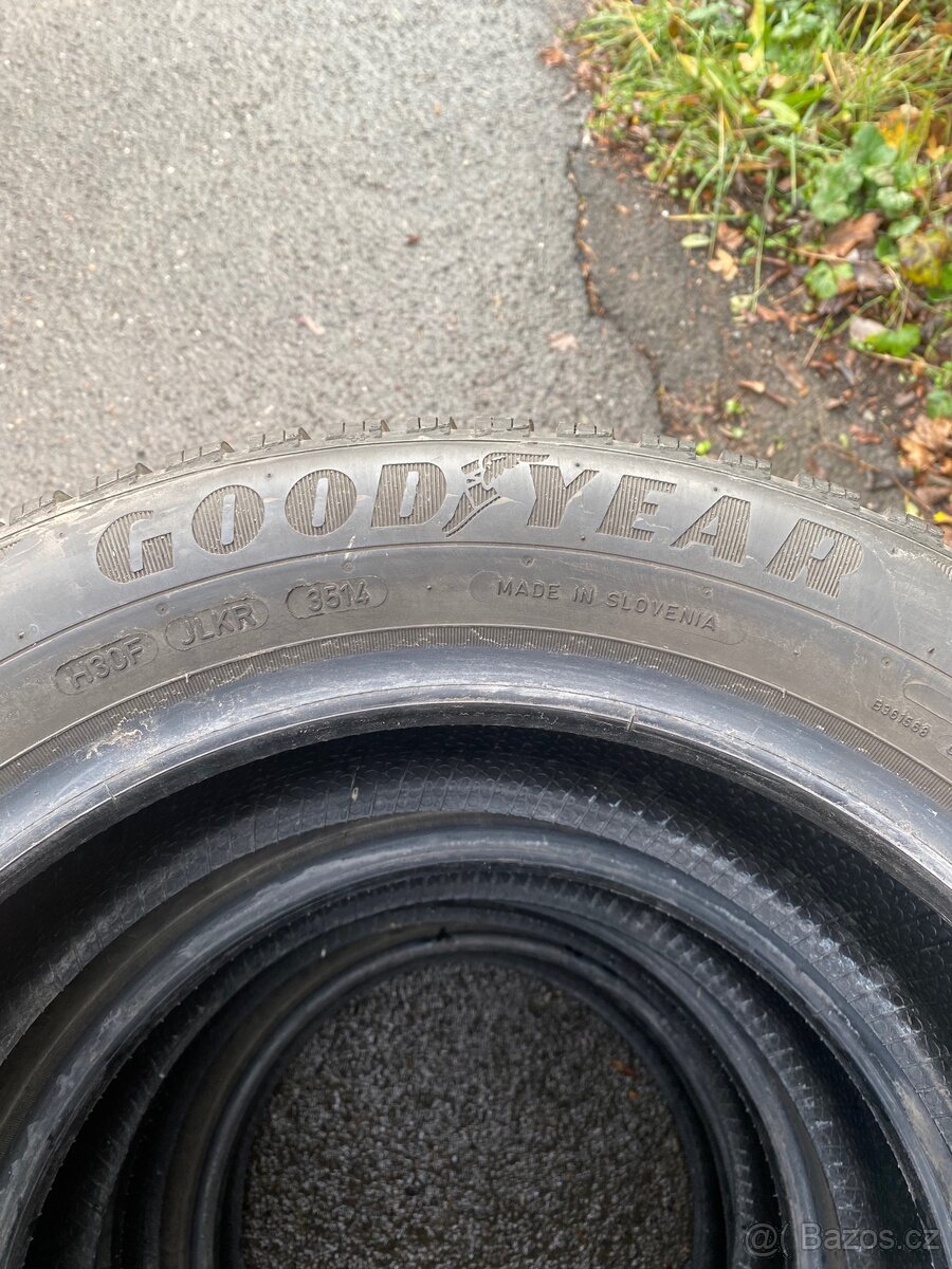 205/55 R16 91H Goodyear 3x6mm 1x5mm dot3514 zimní - 5