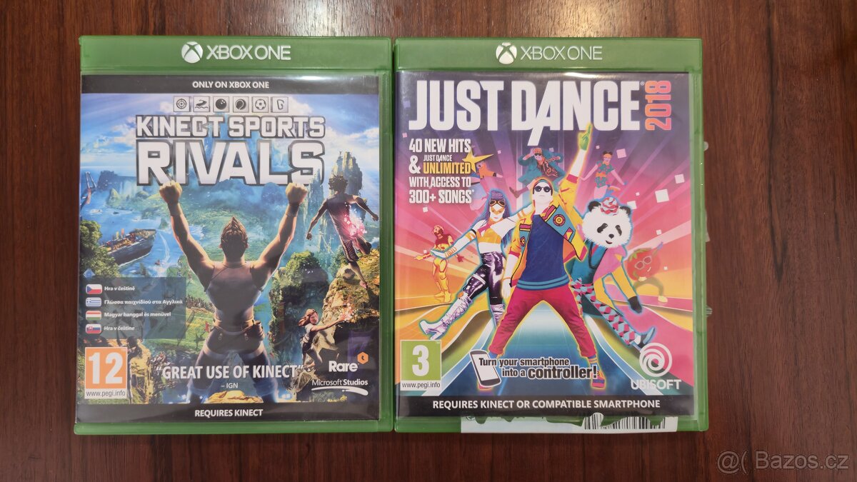 Xbox Kinect + adaptér + hry - 5