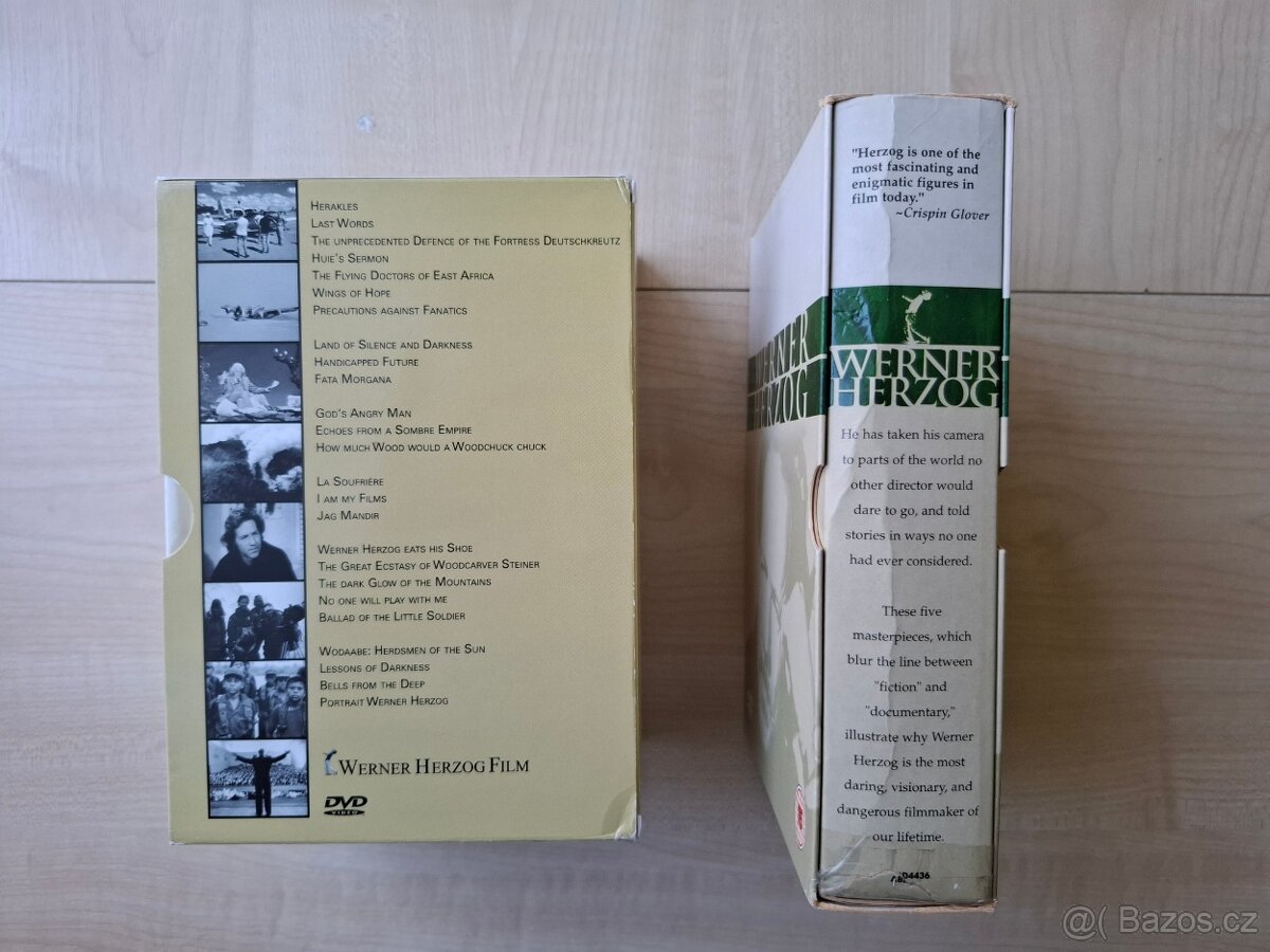 11 filmů (DVDs) od Werner Herzog - pouze 300 Kč - 5