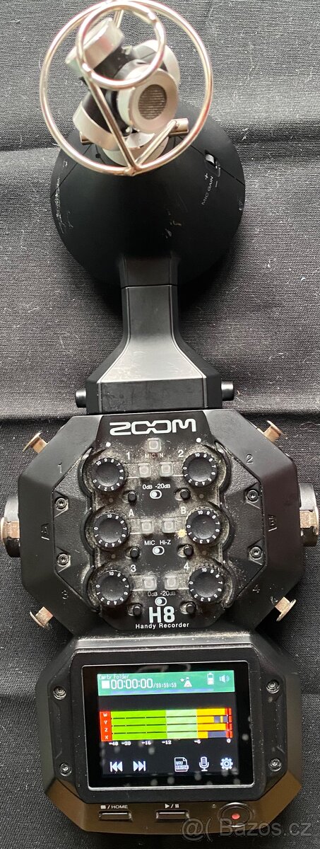 Zoom H-8, set mikrofonů a příslušenství, perfektní stav - 5
