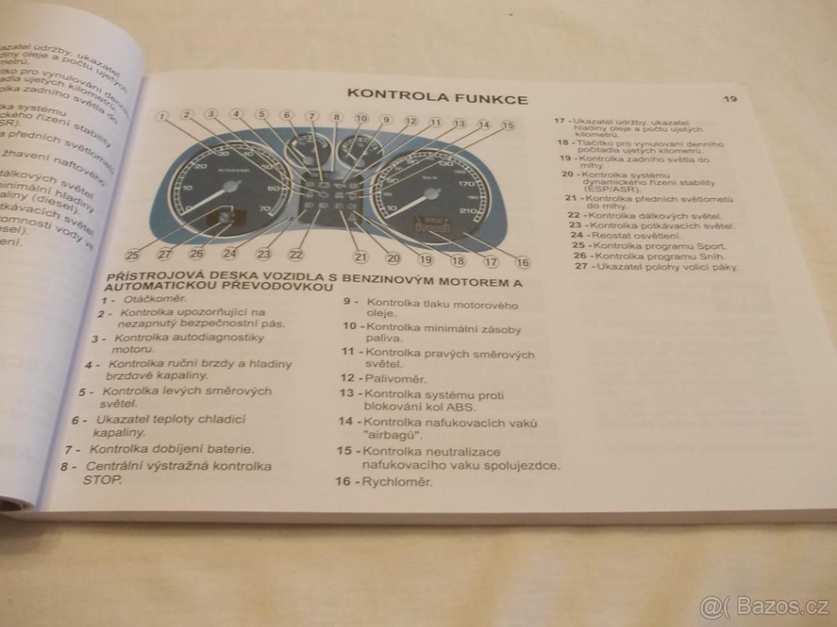 PEUGEOT 307 a 307 combi - návod k obsluze - manuál - 5