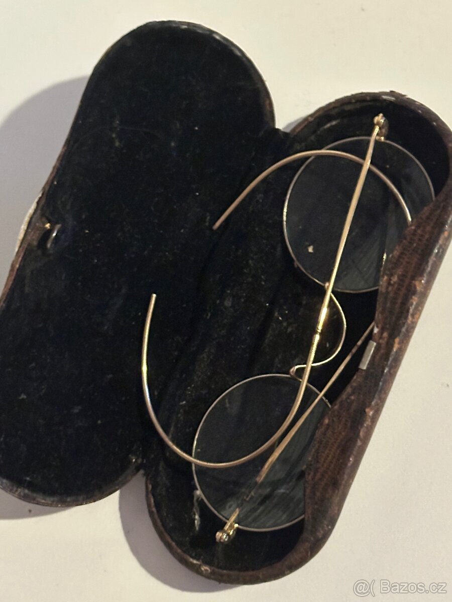 Stare bryle lenonky s pouzdrem - 5