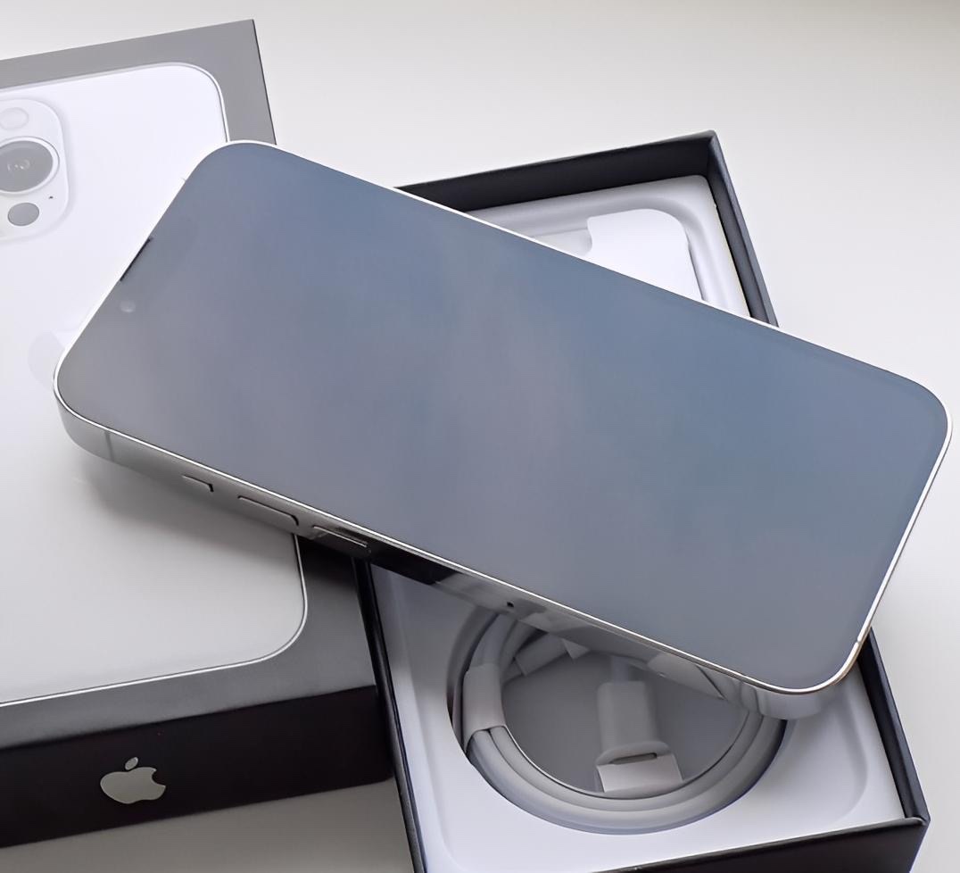 iPhone 13 Pro Max Silver BATERIE 100% TOP - 5