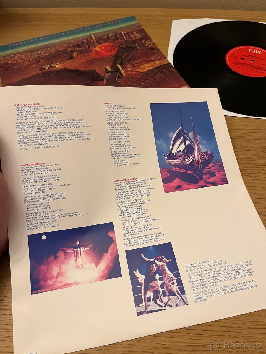 Midnight Oil – Red Sails In The Sunset - 5