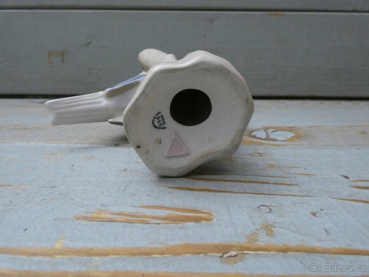 Porcelánová soška "ptáček" - 5