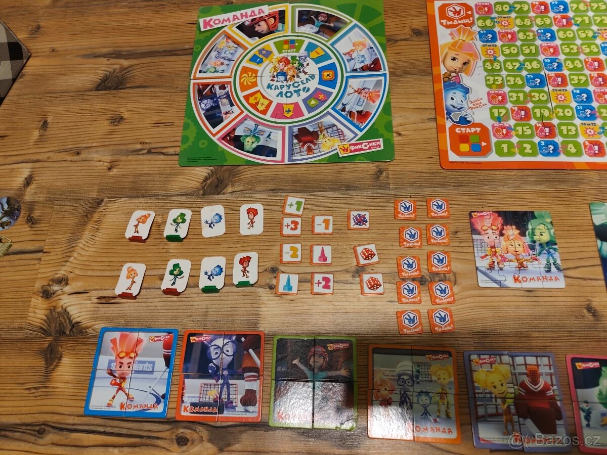 Stolní hra Fixiki 2v1 puzzle - 5