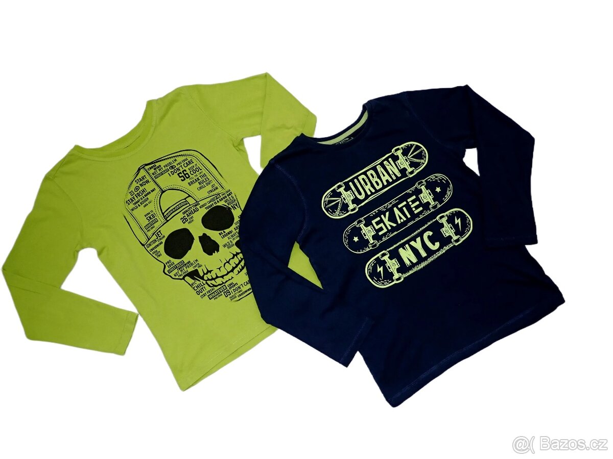 chlapecké oblečení vel.134/140 - 5