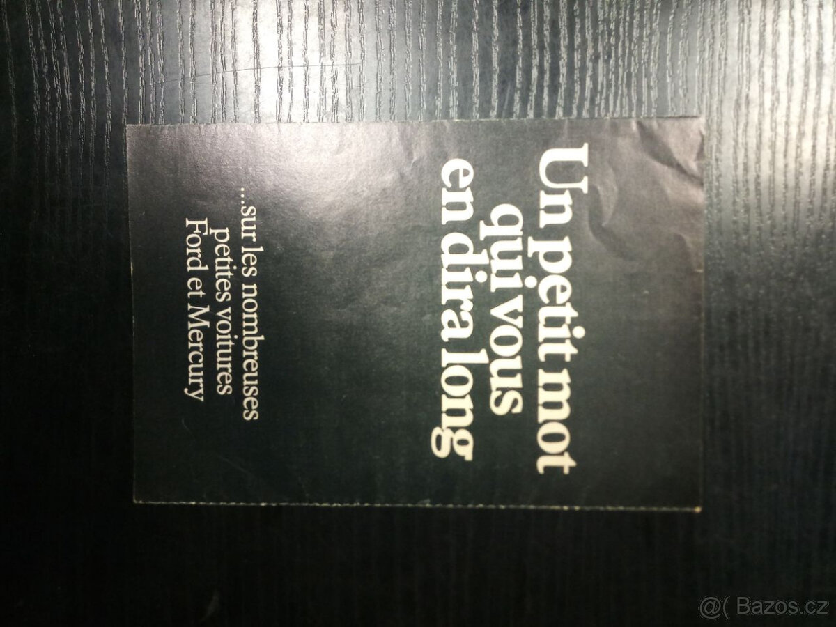 FORD Capri, Pinto, Maverick, Cortina, Comet - 5