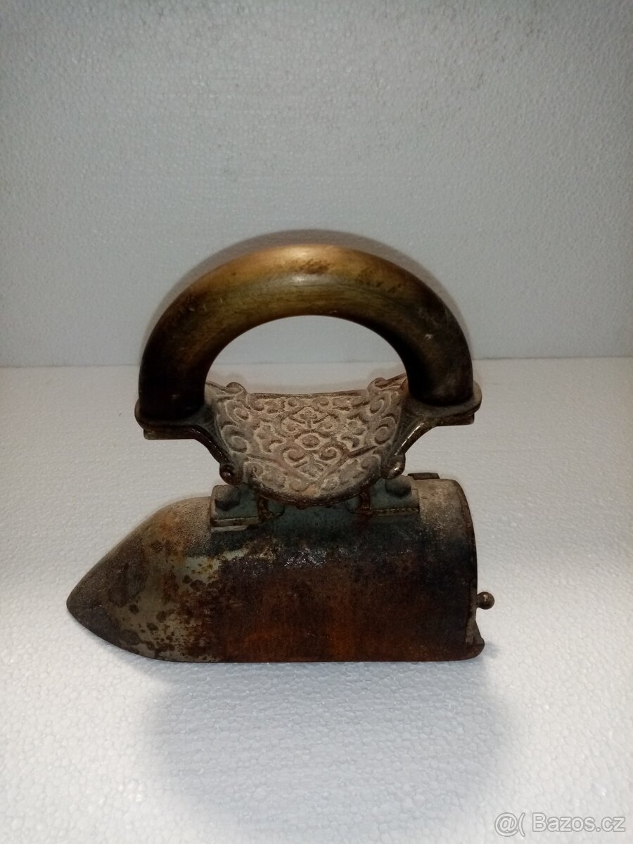 Starožitna retro žehlička - 5