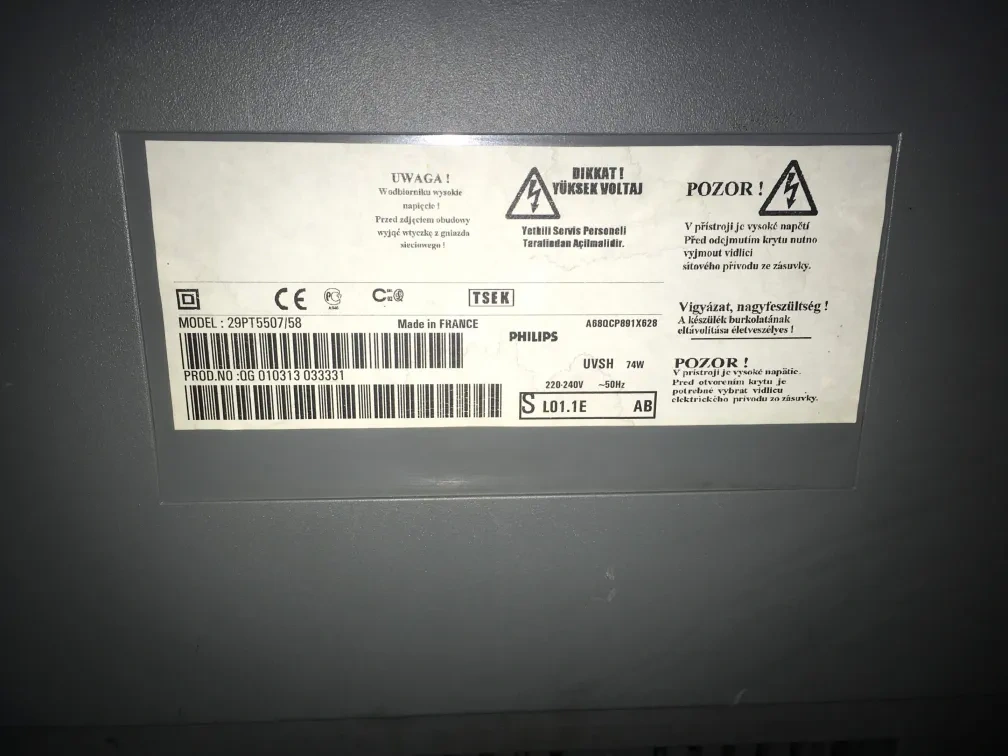 Philips 29" CRT Televize - 5