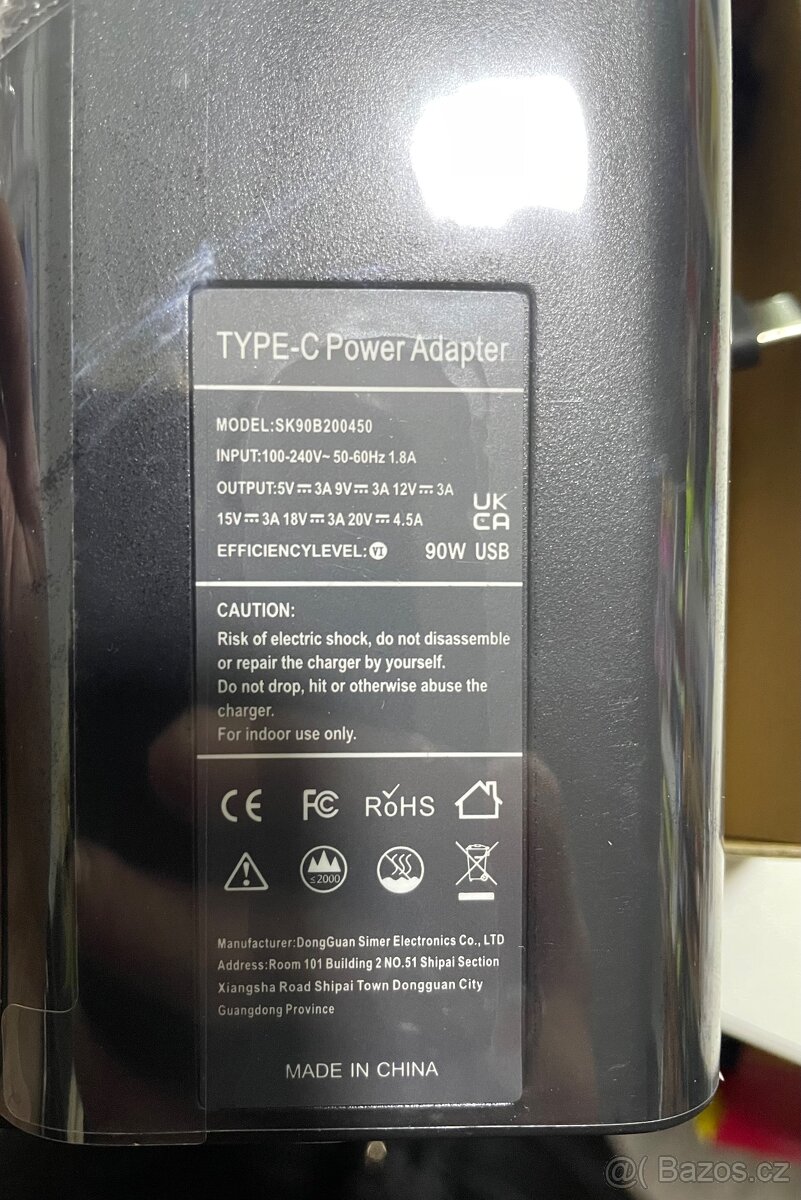 Náhradní AC adaptér - 5