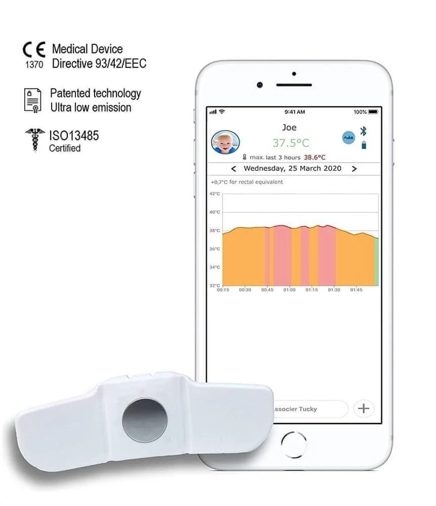 TUCKY – Chytrý teploměr a monitor polohy 2v1 (TUCKY-21W) - 5