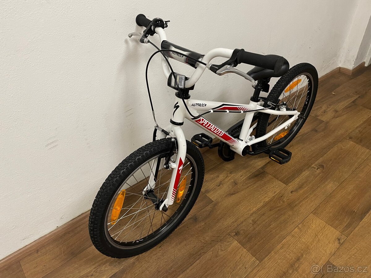 Dětské kolo Specialized Hotrock 20” Single Speed bílé - 5