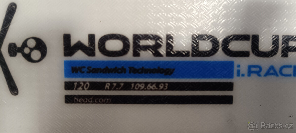 Dětské lyže Head Worldcup iRace 120cm - 5