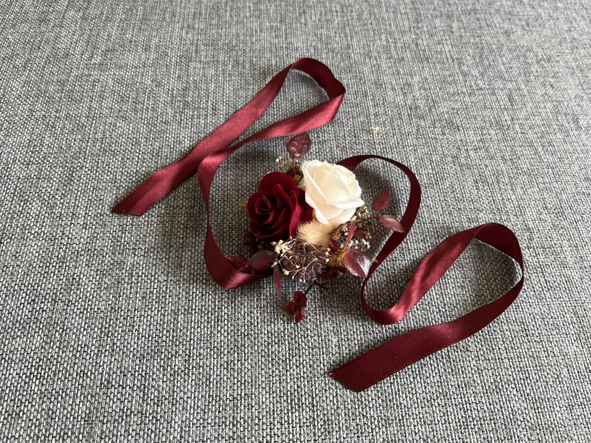 Umělé květiny např. na výzdobu svatby - 5