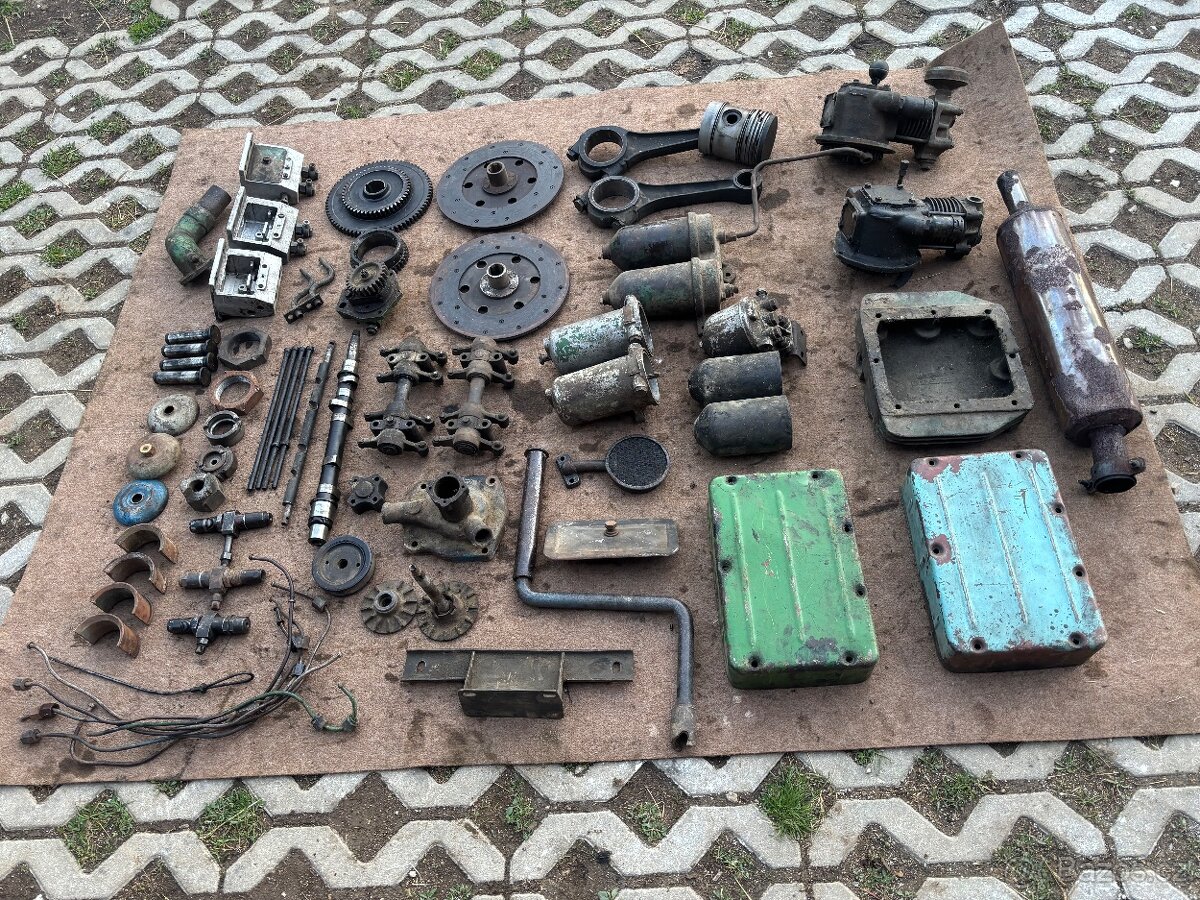 Díly motor zetor 25 - 5