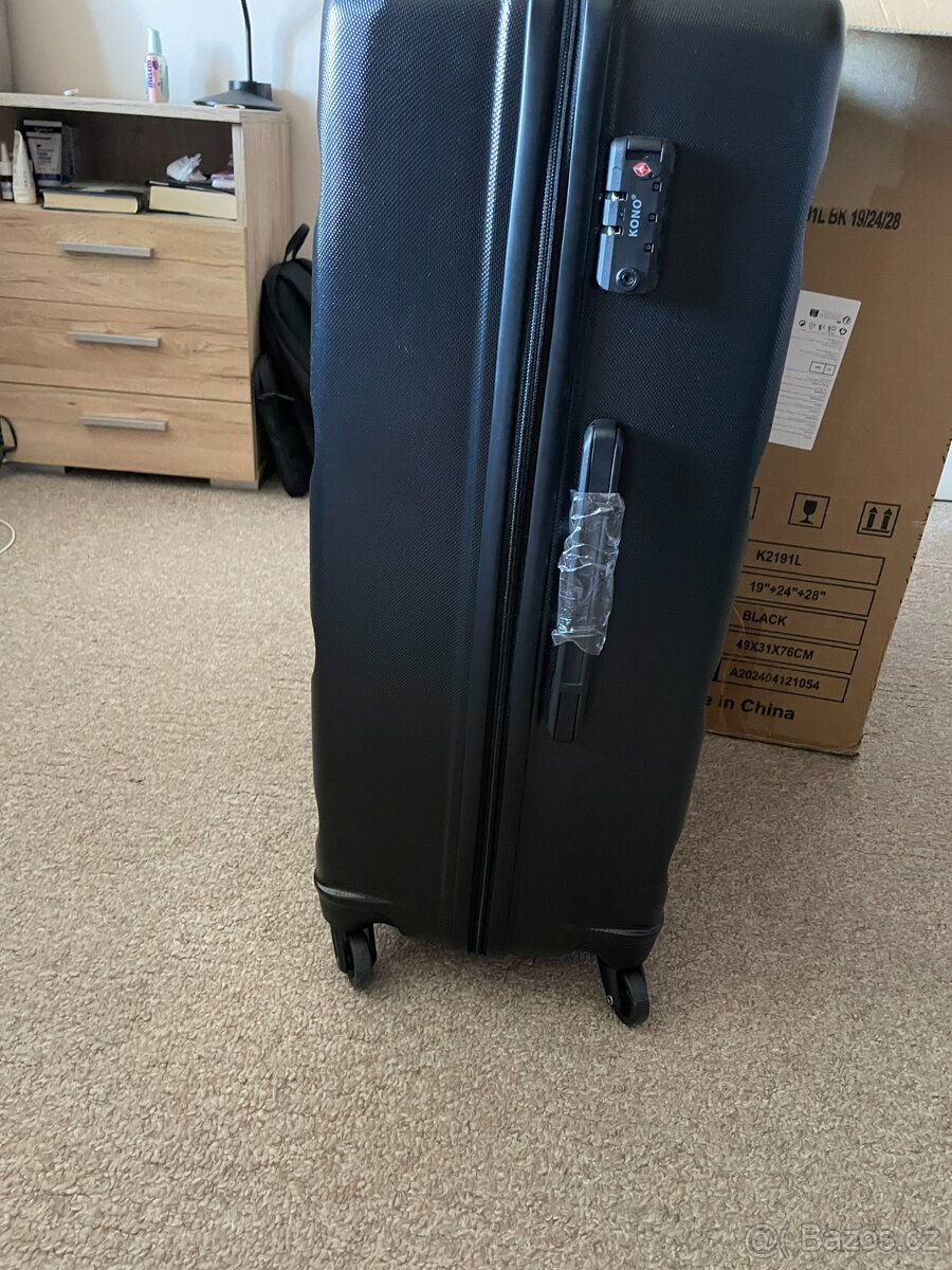 Kufr Kono 2191L černý - 5