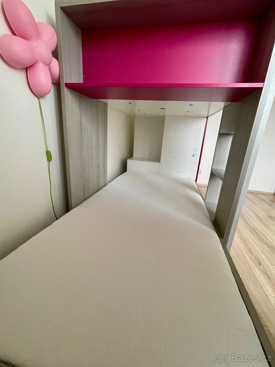 Patrová postel s úložným prostorem - 5