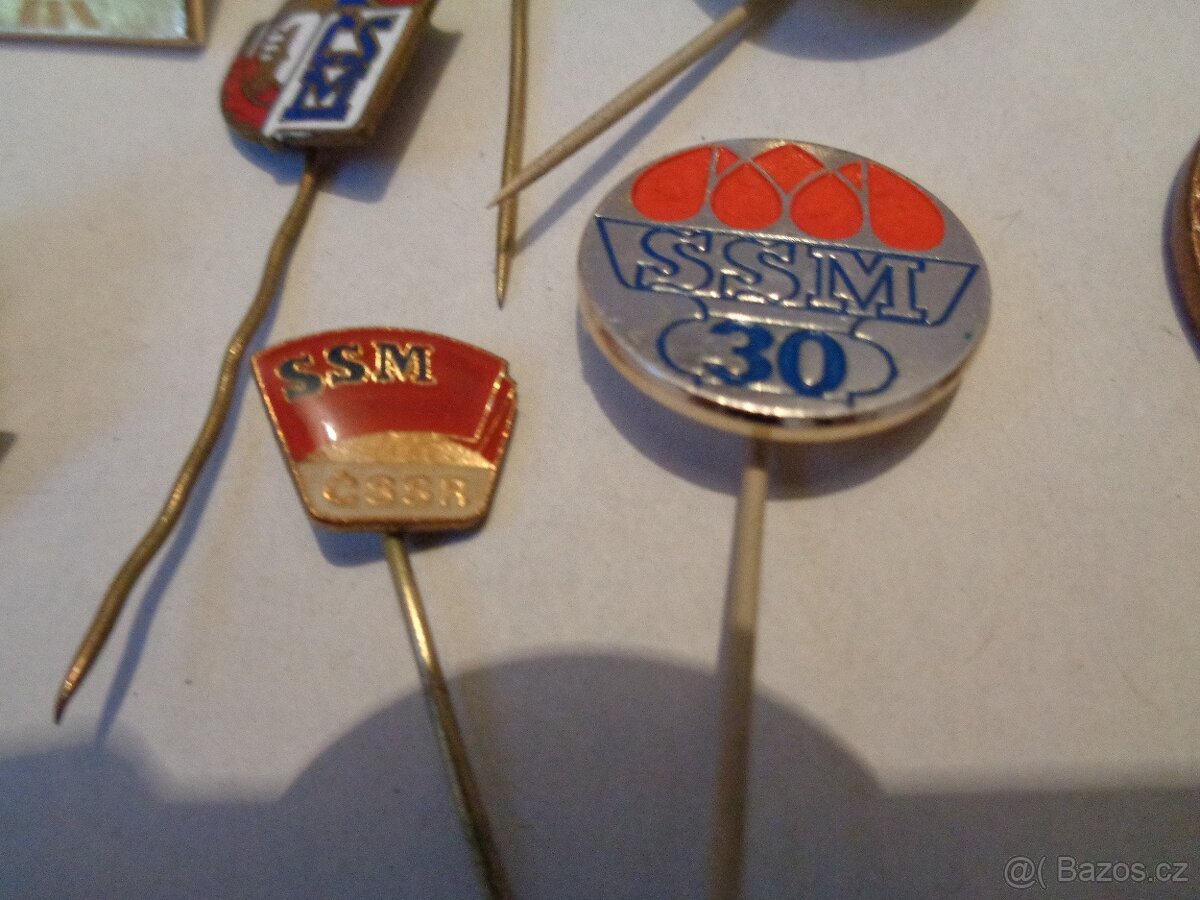 Staré odznaky Pionýr, SSM - 5
