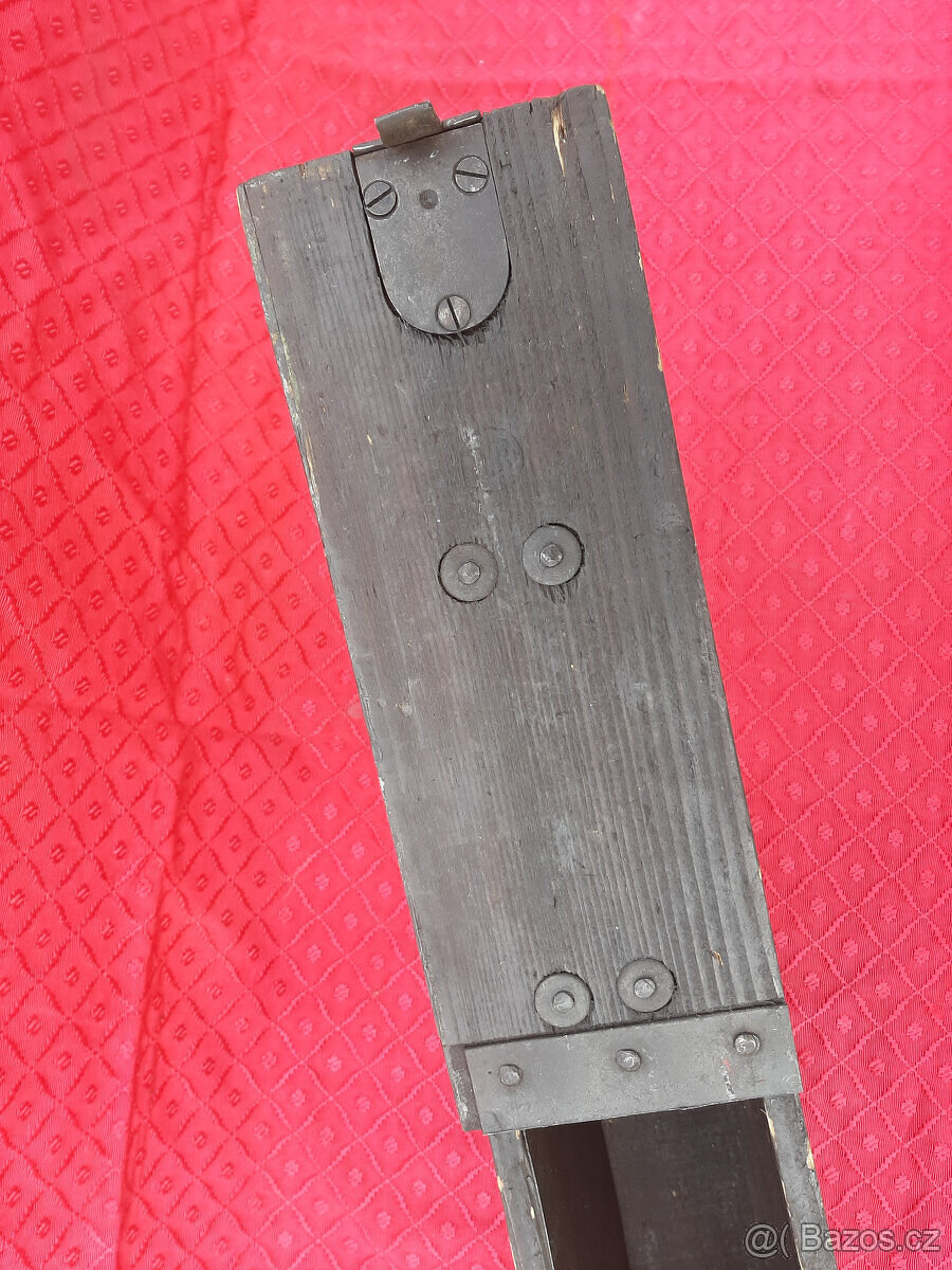Bedna - kastlík pro kulomet MG08 - ww1 - 5