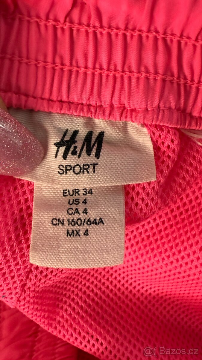 Růžové kraťasy H&M - 5