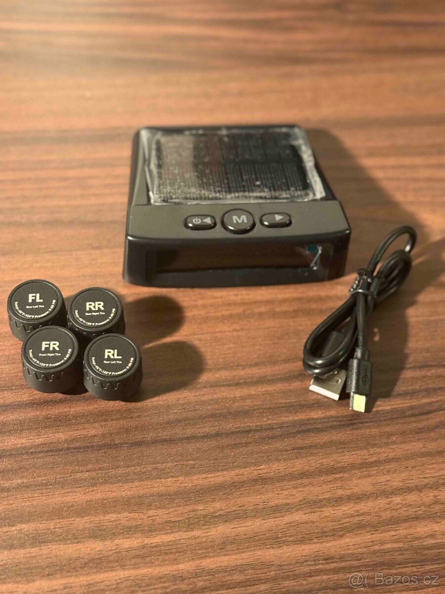 Prodám TPMS ventilky / čepičky celý set i s počítačem - 5