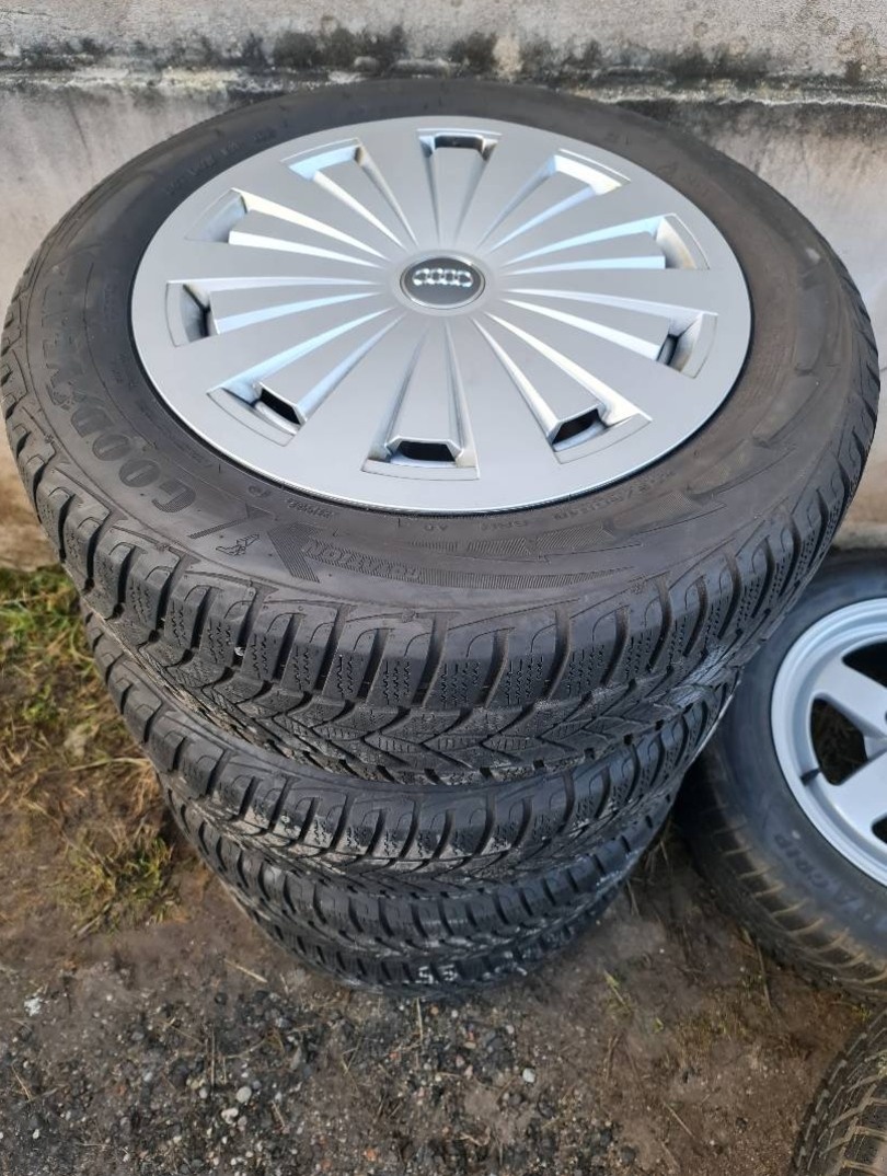 sada alu kol Audi 16" – originál disky + - 5