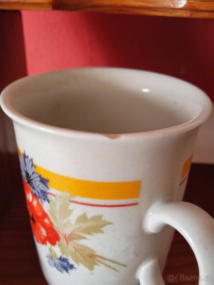 Retro hrnky vlčí máky EPIAG - 5