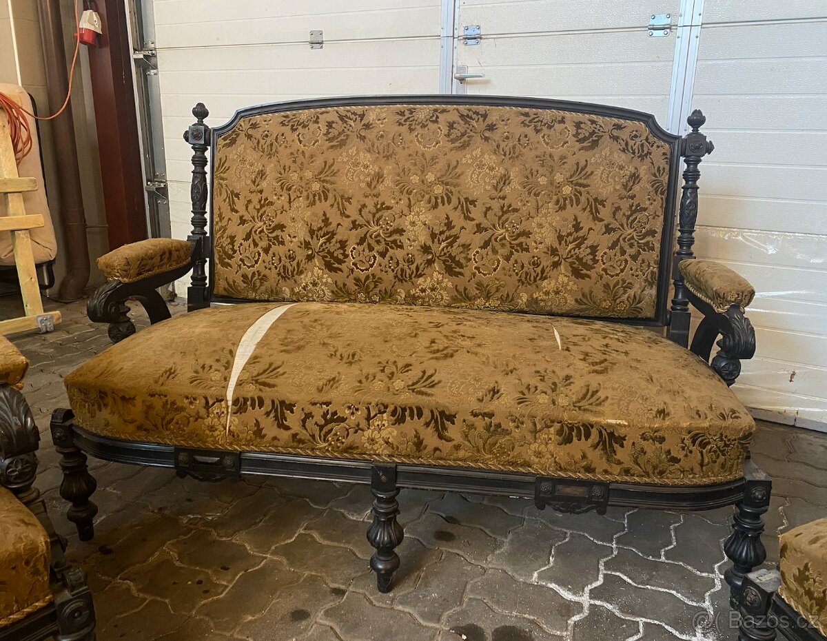 Starožitná sedací souprava - 5