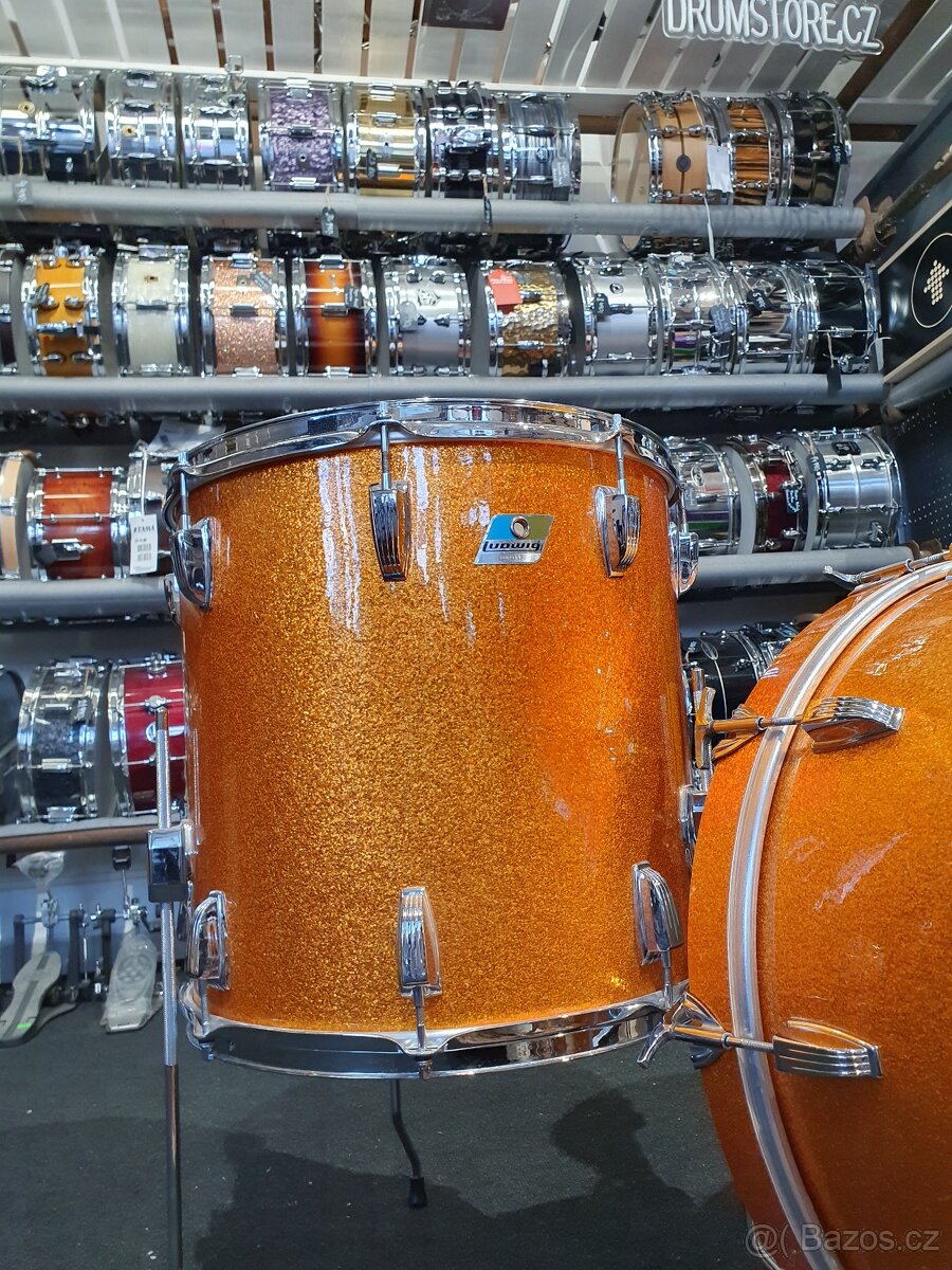 vintage bicí Ludwig 22", 12", 16" - 5
