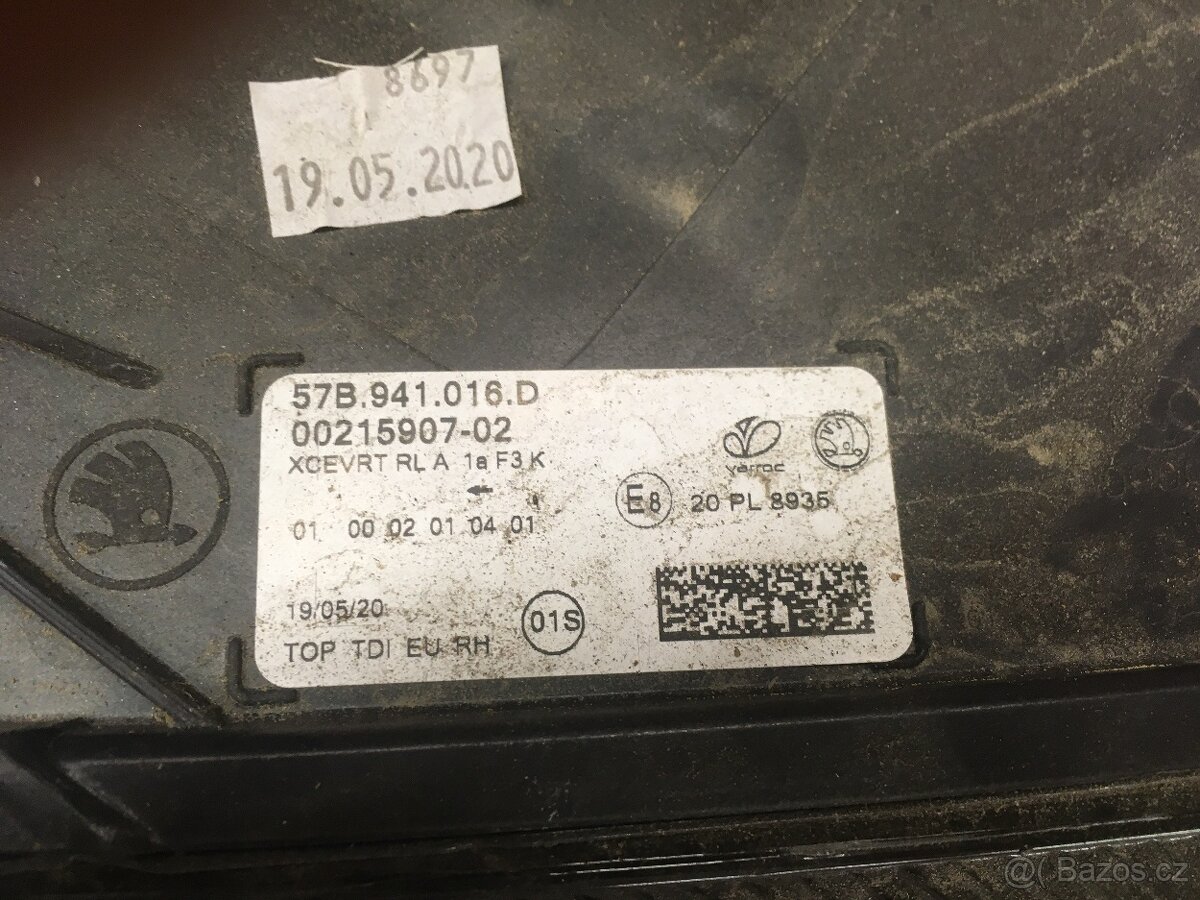 Světlo Led PP Škoda Karoq 57B.941.016D - 5