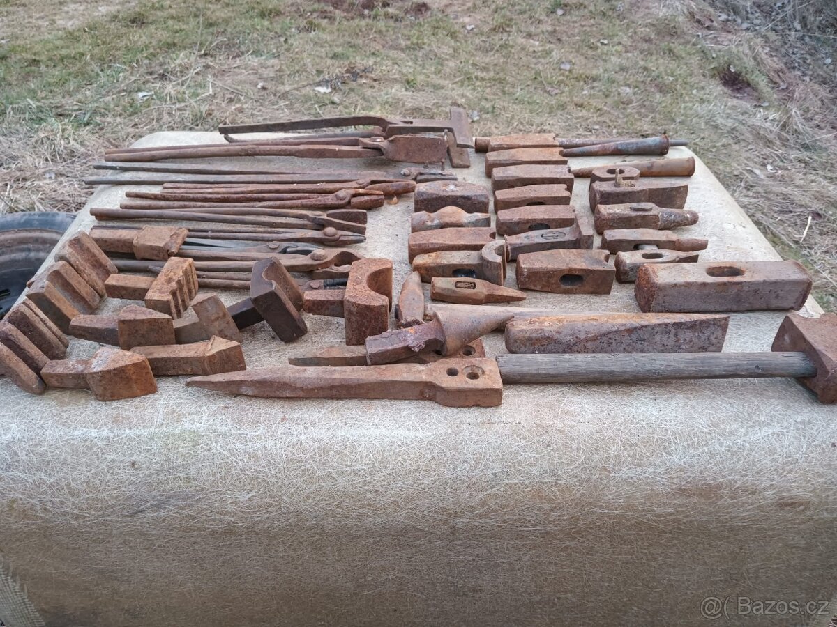 Prodám výheň a kovadlinu ,kovářské nářadí - 5